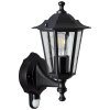 Brillliant Carleen Outdoor Wall Light black, 1-light source, Motion sensor