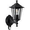 Brillliant Carleen Outdoor Wall Light black, 1-light source, Motion sensor