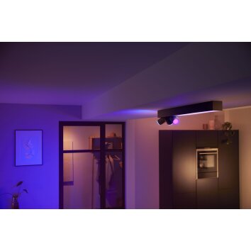 Philips HUE Centris Ceiling Light LED black, 3-light sources, Colour changer