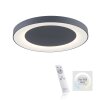 Leuchten Direkt ANIKA Ceiling Light LED anthracite, 1-light source, Remote control