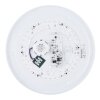 Globo SULLY Ceiling Light LED white, 1-light source, Remote control, Colour changer