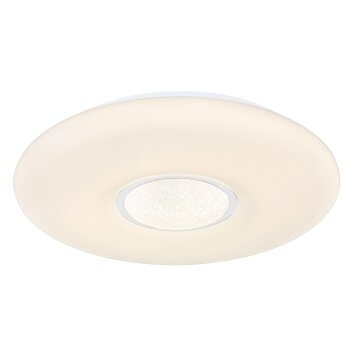 Globo SULLY Ceiling Light LED white, 1-light source, Remote control, Colour changer