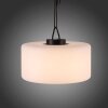 Leuchten Direkt HOLLY Pendant Light LED black, white, 1-light source, Colour changer