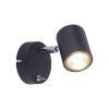 Leuchten Direkt TARIK Wall Light LED black, 1-light source