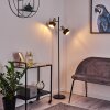 Pretoria Floor Lamp antique brass, black, 2-light sources