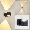 Andersro Outdoor Wall Light LED black, 2-light sources