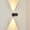 Andersro Outdoor Wall Light LED black, 2-light sources