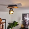 Giresta Ceiling Light LED brown, black, 1-light source