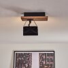 Giresta Ceiling Light LED brown, black, 1-light source