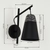 Juvansbo Wall Light black, 1-light source