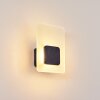 Lunnom Outdoor Wall Light LED black, 1-light source