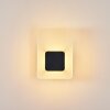 Lunnom Outdoor Wall Light LED black, 1-light source