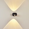Andersro Outdoor Wall Light LED black, 2-light sources