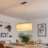 Tallaboa Pendant Light grey, matt nickel, 3-light sources