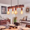 Barbengo Pendant Light rust-coloured, 4-light sources