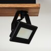 Giresta Ceiling Light LED Dark wood, black, 4-light sources