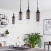 Crucible Pendant Light grey, black, 4-light sources