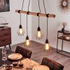 Betsele Pendant Light Light wood, black, 4-light sources