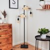 Hautahi Floor Lamp grey, Light wood, 2-light sources