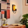Sulzano Wall Light brown, black, 1-light source