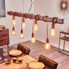 Barbengo Pendant Light rust-coloured, 8-light sources
