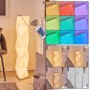 Korskrogen Floor Lamp LED white, 1-light source, Remote control, Colour changer