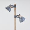 Orny Floor Lamp grey, Light wood, 2-light sources