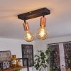 Tulla Ceiling Light copper, black, 2-light sources