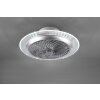 Reality Narvik fan LED chrome, 1-light source, Remote control