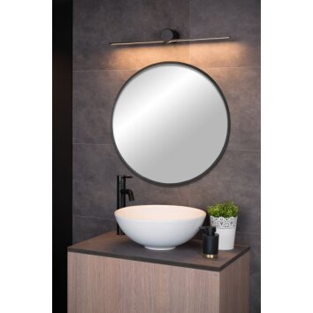 Lucide MIZAR Wall Light LED black, 1-light source