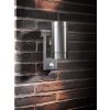 Nordlux TIN Outdoor Wall Light silver, 2-light sources, Motion sensor
