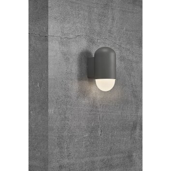 Nordlux HEKA Outdoor Wall Light anthracite, 1-light source