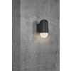 Nordlux HEKA Outdoor Wall Light black, 1-light source