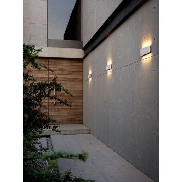 Nordlux KINVER Outdoor Wall Light LED white, 2-light sources