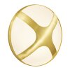 Nordlux CROSS Outdoor Wall Light brass, 1-light source