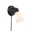 Nordlux COLE Wall Light black, 1-light source