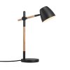 Nordlux THEO Table lamp Light wood, black, 1-light source