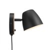 Nordlux THEO Wall Light Light wood, black, 1-light source