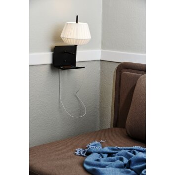 Nordlux DICTE Wall Light black, 1-light source