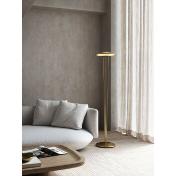 Design For The People by Nordlux BLANCHE Floor Lamp LED brass, 1-light source