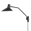Design For The People by Nordlux DARCI Wall Light black, 1-light source