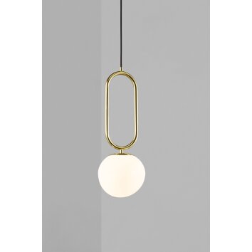 Design For The People by Nordlux SHAPES Pendant Light brass, 1-light source