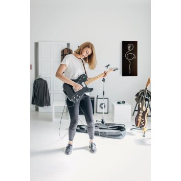 Mantra TRAZOS Wall Light LED black, 1-light source