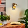 Giresta Wall Light LED brown, black, 1-light source