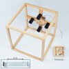 Torreglia Pendant Light Light wood, 4-light sources