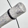 Canedo Pendant Light grey, black, 3-light sources