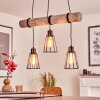 Canedo Pendant Light grey, black, 3-light sources