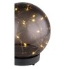 Globo  solar light LED Smoke-coloured, 20-light sources