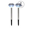 Globo  solar light LED stainless steel, 1-light source