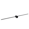 Lucide MIZAR Wall Light LED black, 1-light source
